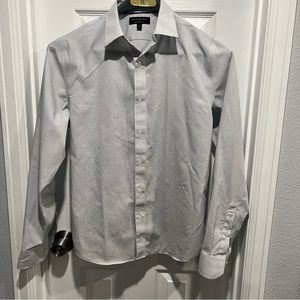 Beautiful untucked dress shirt